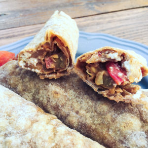 Fazuľový veggie wrap