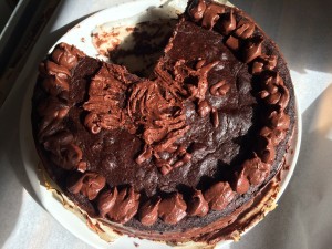 Čokoládová torta s parížskym krémom