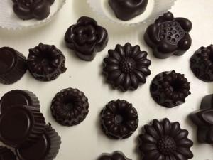 Luxusné raw čokoládové bonbóny