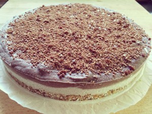 Čokoládovo-banánová torta