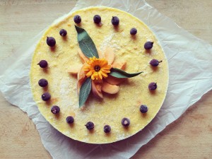 Mangovo-tvarohová torta