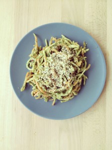 Mkrvovo zelerové špagety