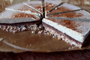 Tvarohovo-čokoládová torta