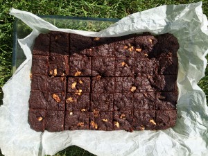 Vegánsky čokoládový brownie